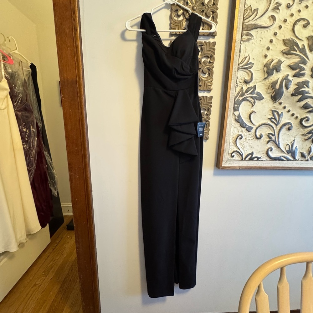 Black evening dress